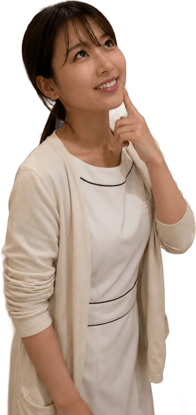 考える女性